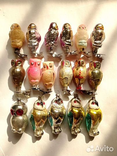 Елочные игрушки СССР