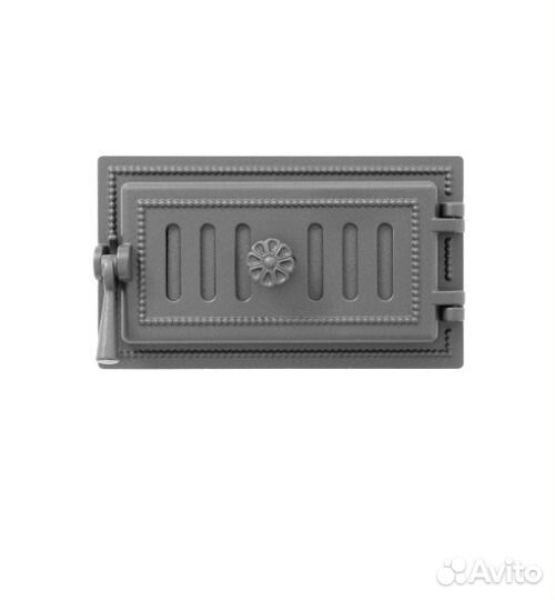 Дверь для Печи везувий поддувальная 236 (Антрацит)