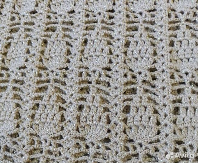 Палантин, ручная работа