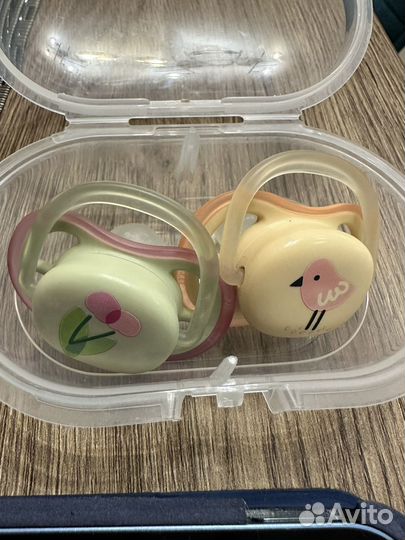 Соска пустышка avent 0 6