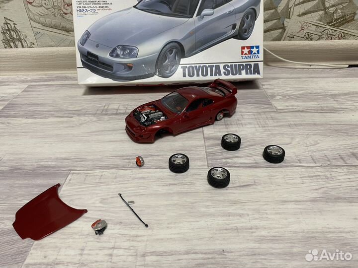 Сборные модели автомобилей 1 24