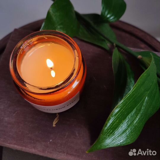 Свечи из натурального соевого воска