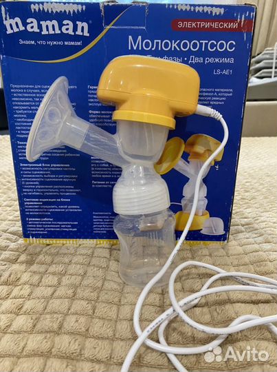 Молокоотсос электрический Maman LS-AE1