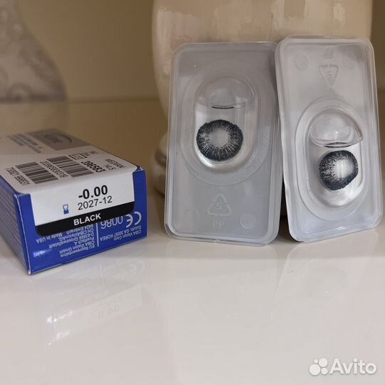 Линзы цветные