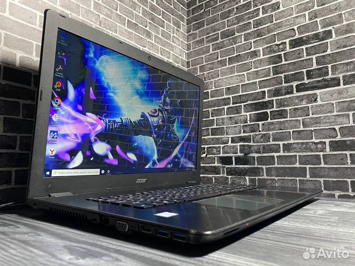 Игровой ноутбук Acer 17.3/6Gb/2видеокарты/SSD+HDD