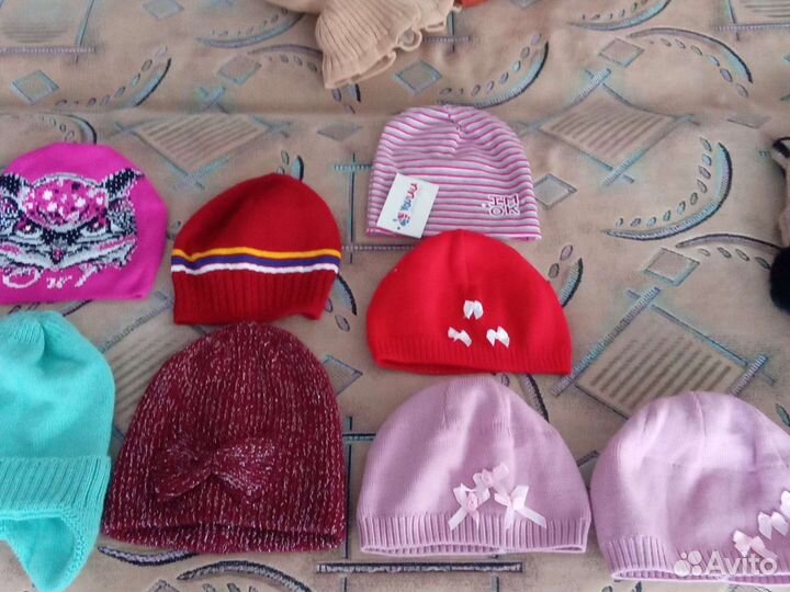 Новые шапки на девочек