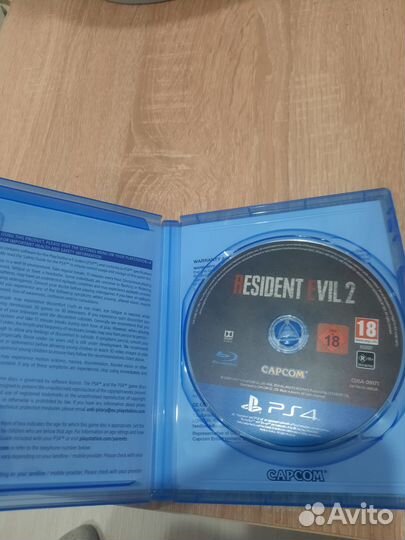 Rezident evil 2 re(3re). ps4. б.у