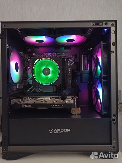 Игровой пк на Ryzen 5, Radeon RX 5600 XT