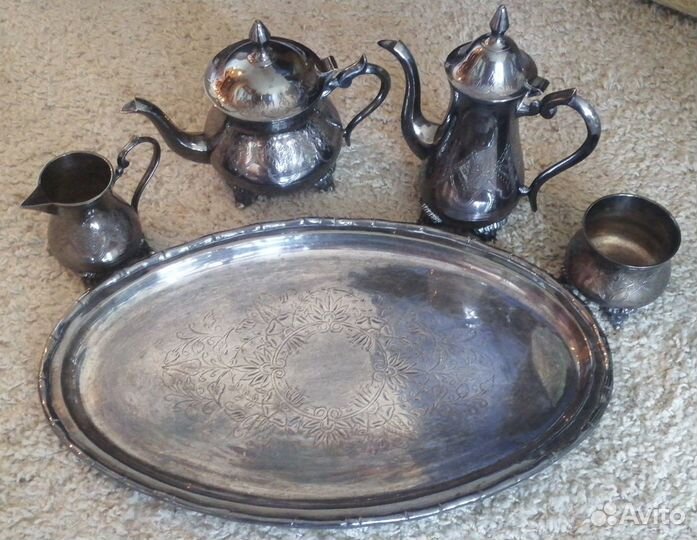 Чайно кофейный сервиз Индия