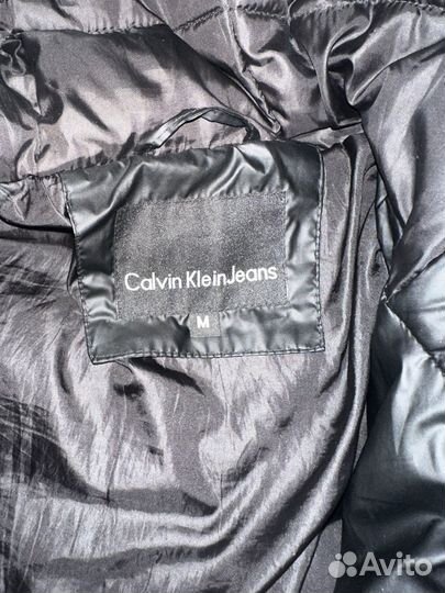 Пуховик женский calvin klein