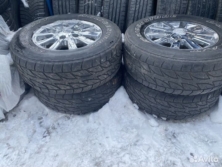 Диски на Toyota Land Cruiser 200 с резиной