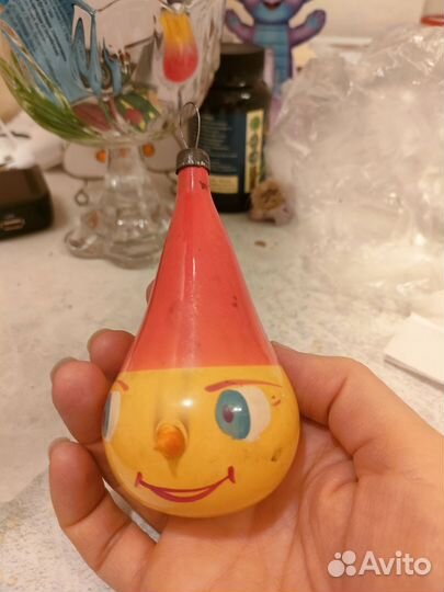 Ёлочная игрушка СССР Буратино