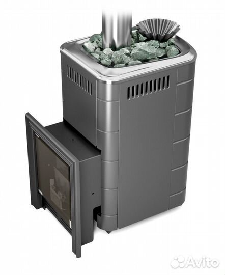 Печь для бани Таймыр 2017 Carbon