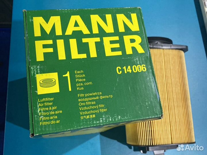 Воздушный фильтр для mercedes c 14006