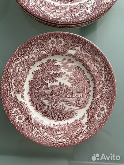 Тарелки Англия винтаж