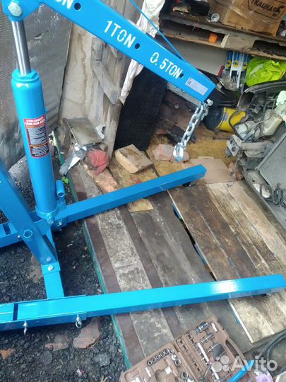 Кран гидравлический гаражный гусь 2 тонны аренда