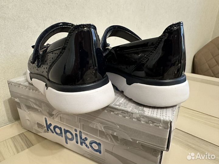 Туфли балетки школьные kapika 34 р