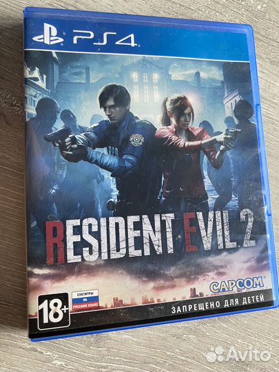 Resident evil 2 remake ps4 диск