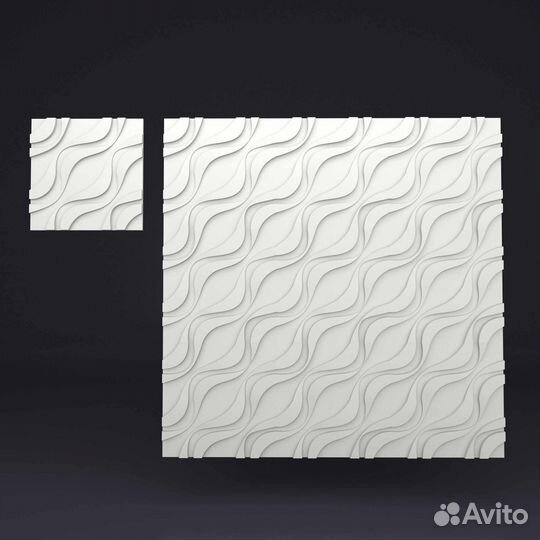 Гипсовая 3D панель 