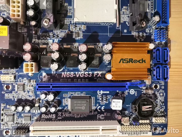 S-AM3+ Материнская плата AsRock N68-VGS3 FX