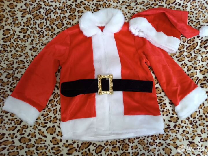 Костюм деда мороза детский
