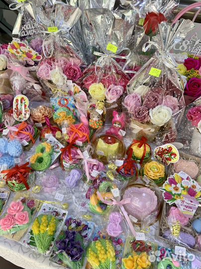 Мыло ручной работы на 8 марта