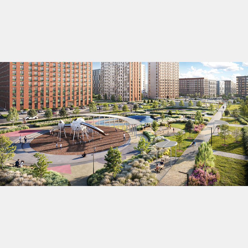 2-к. квартира, 51,1 м², 5/9 эт.