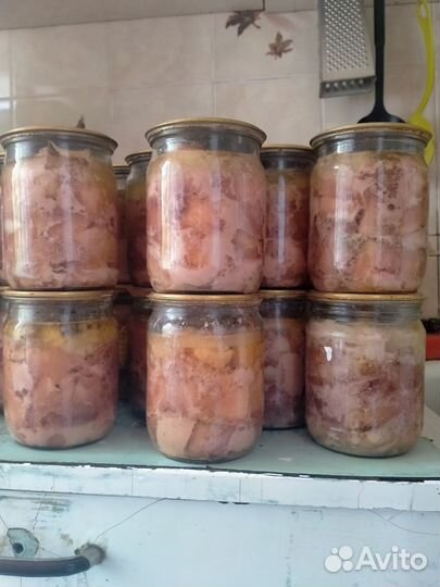 Тушенка свиная домашняя