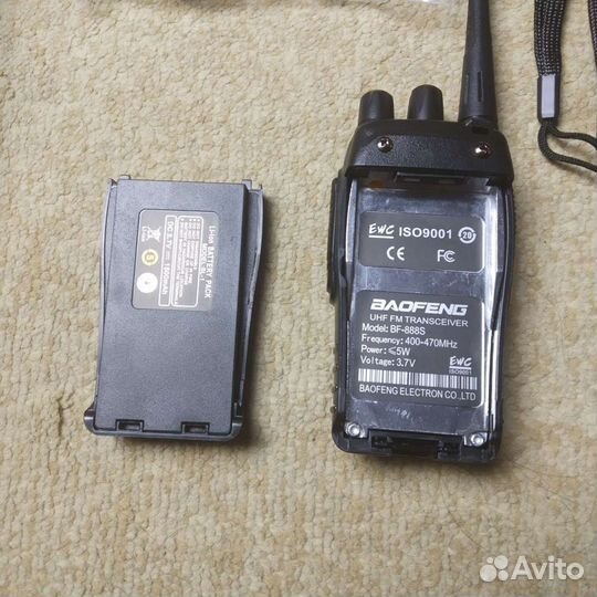 Рации Baofeng bf-888s (2 штуки, новые)