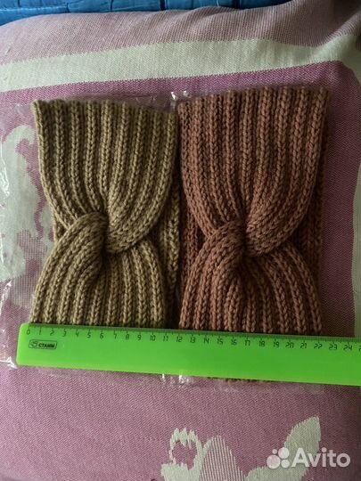 Зимняя повязка женская (Shein)