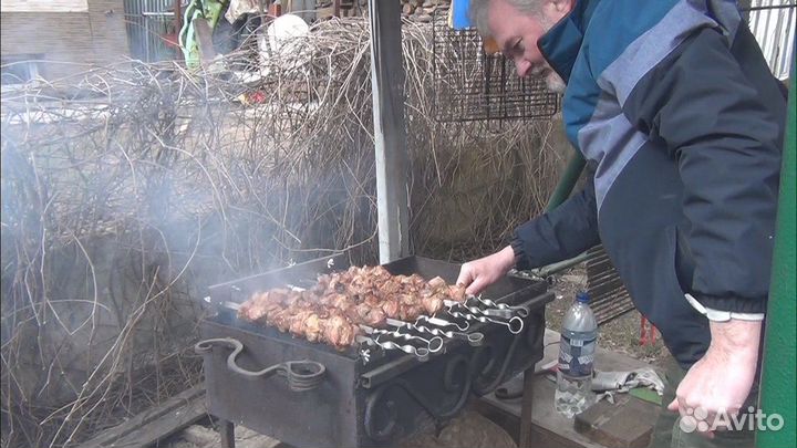 Электропривод для мангала и шампуров от Максима