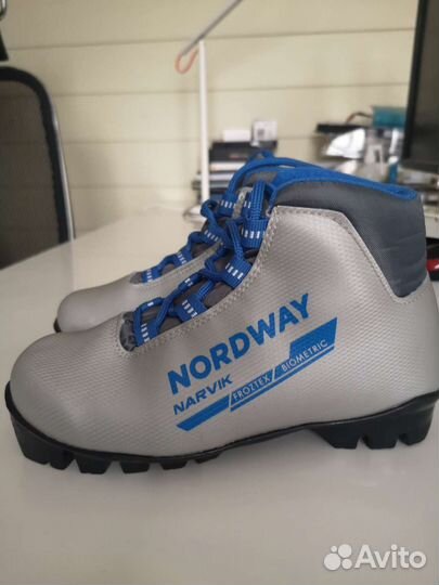 Лыжные ботинки Nordway narvik 32-34 с крепл. NNN