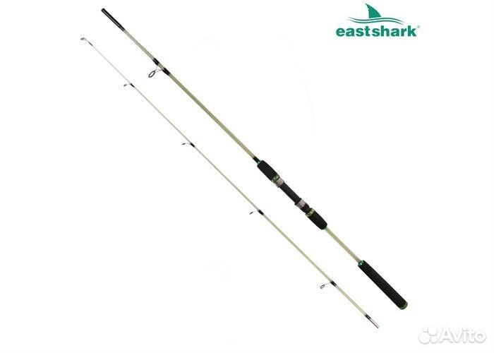 Спиннинг крокодил прозрач с тросом 60-150гр 2,1 м