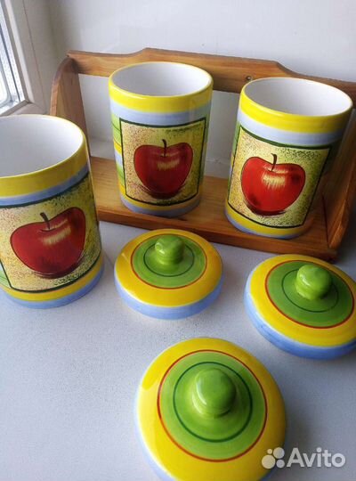 Набор банок для сыпучих продуктов