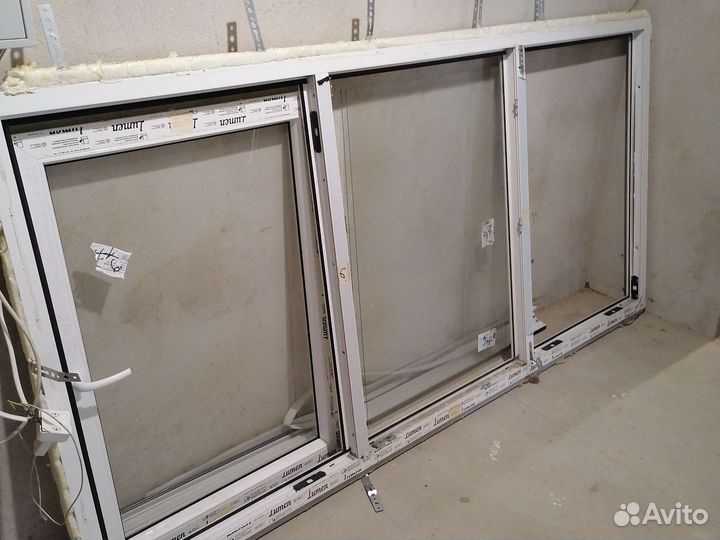 Окна лоджия бу