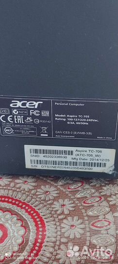 Корпус для системного блока Acer