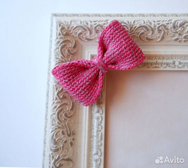 Заколка для волос. Бантики ручной работы