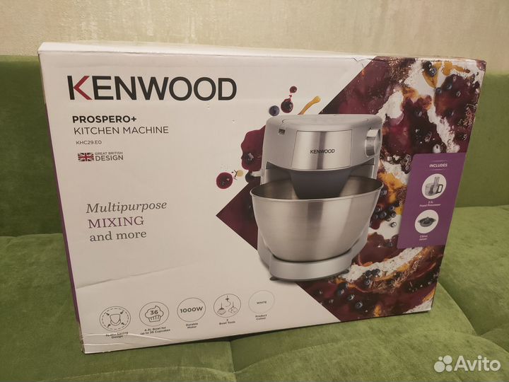 Кухонный комбайн Kenwood Prospero+ Новый