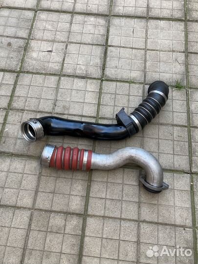 Патрубок интеркулера bmw x5 e70