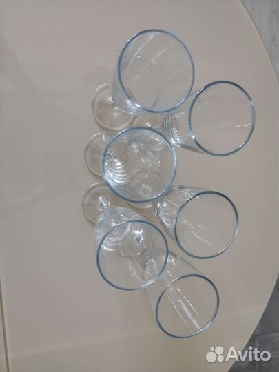 Фужеры для шампанского и вина