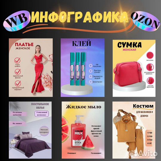 Инфографика для маркетплейсов