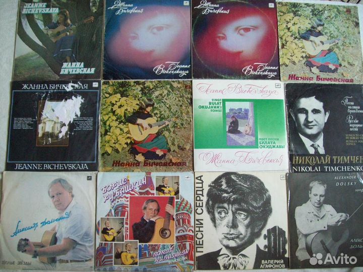 Пластинки виниловые, и на 78 об