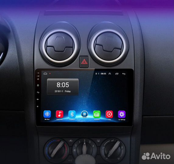 Штатная магнитола Nissan Qashqai Android