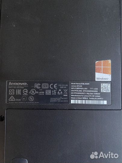 Lenovo B70-80