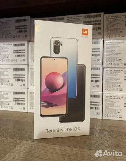 Xiaomi Redmi Note 10S 6/128gb Ростест / Новый