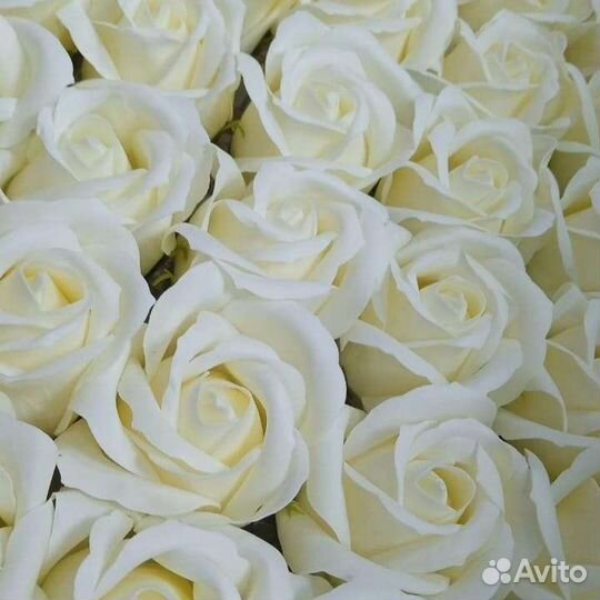 Мыльные розы, разные цвета