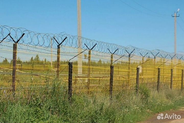 Забор сетка 3д