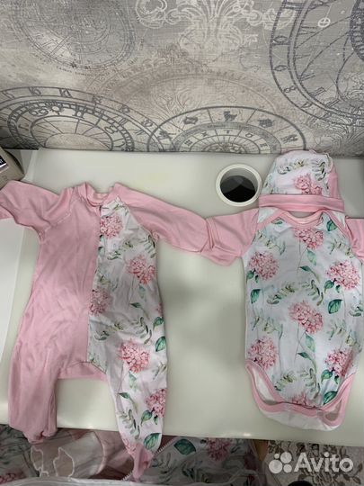 Конверт на выписку для девочки весна -лето