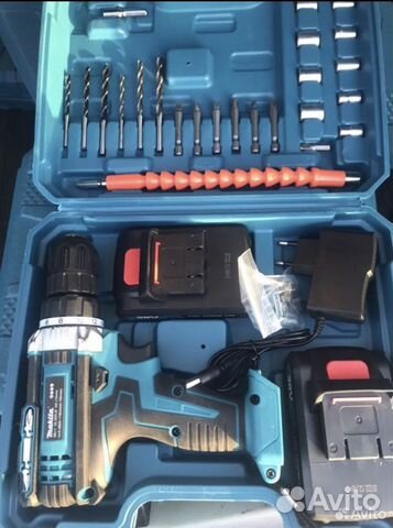 Дрель шуруповёрт makita 38в