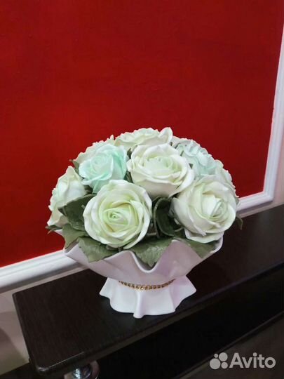 Ночник розы из изолона